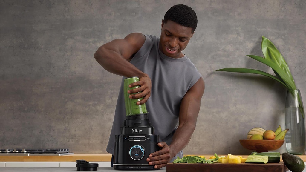 Image for BLENDER KITCHEN SYSTEM/STONE MINT TB401EU NINJA
