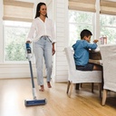 Image for Vacuum Cleaner|SHARK|BU1120EU|Dry|2-in-1 stick vacuum|White/Blue|Bagless|Battery| 2.56 kg|BU1120EU