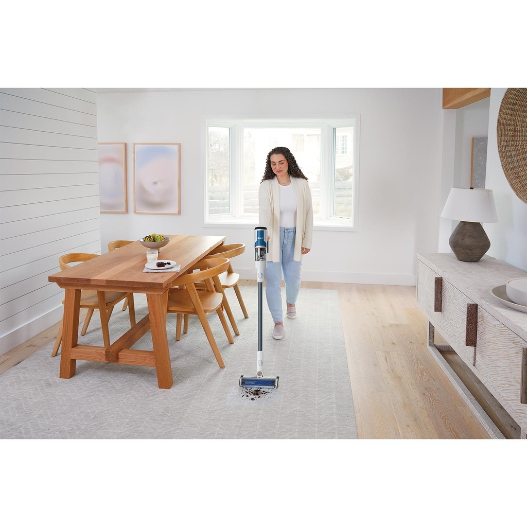 Image for Vacuum Cleaner|SHARK|BU1120EU|Dry|2-in-1 stick vacuum|White/Blue|Bagless|Battery| 2.56 kg|BU1120EU