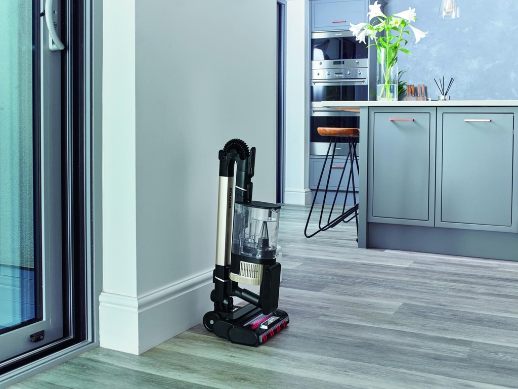 Image for Vacuum Cleaner|SHARK|Shark Stratos Cordless Stick Vacuum Cleaner with Clean Sense IQ & PowerFins Plus, Pet Pro Model [Single Battery] IZ400EUT|Dry|Stick vacuum|Black|Bagless|Battery| 4.1 kg|IZ400EUT