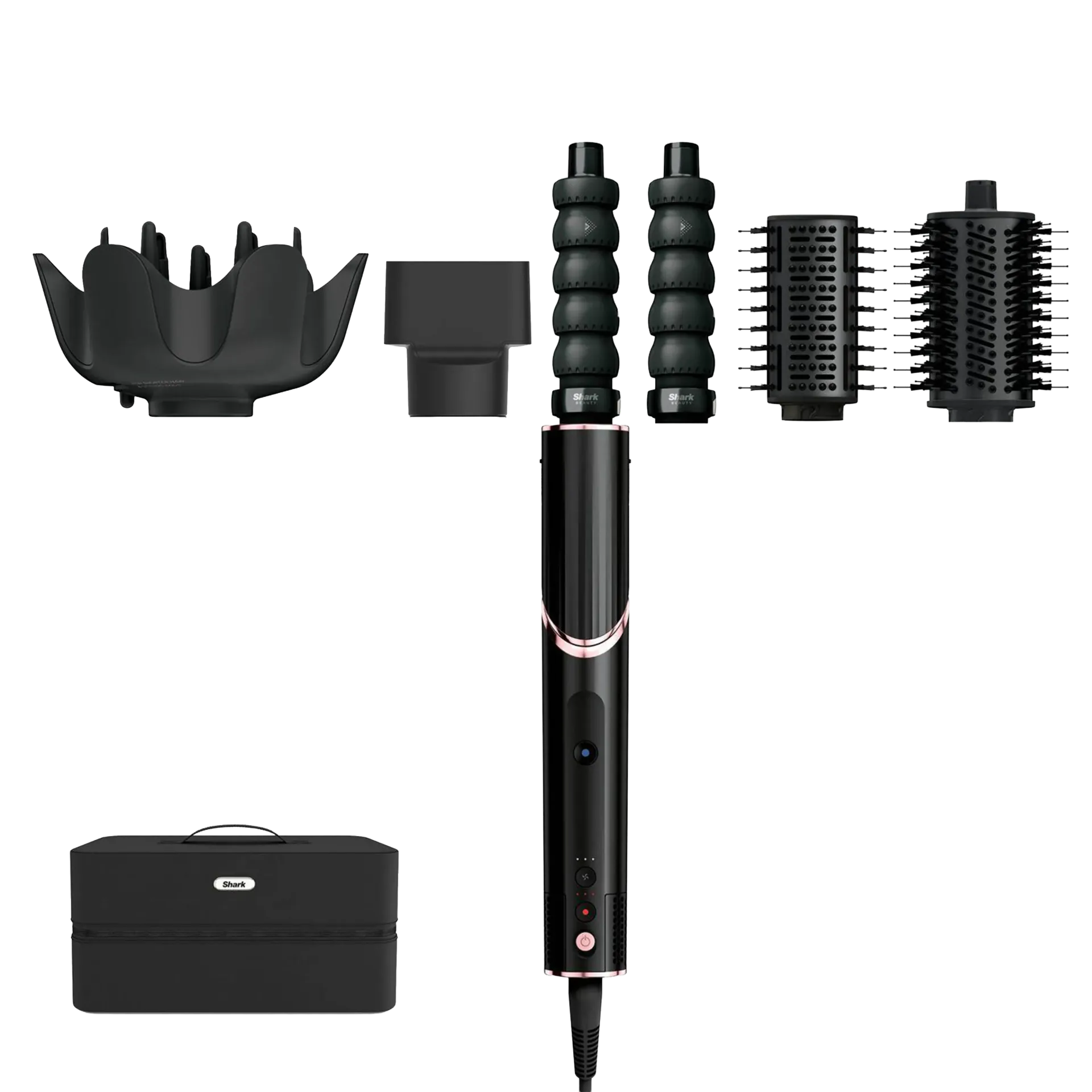 [HD446EU] Shark FlexStyle Air Styler & Hair Dryer, 5-in-1 with Storage Case HD446EU