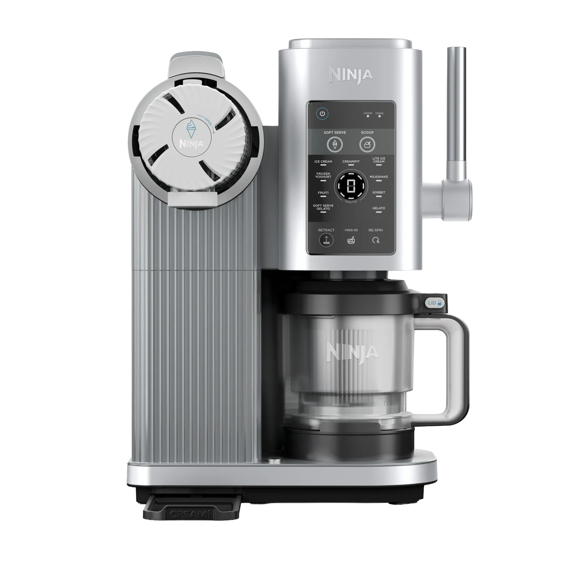 [NC701EU] Ninja CREAMi Scoop & Swirl 13-in-1 Ice Cream and Soft Serve Maker NC701EU