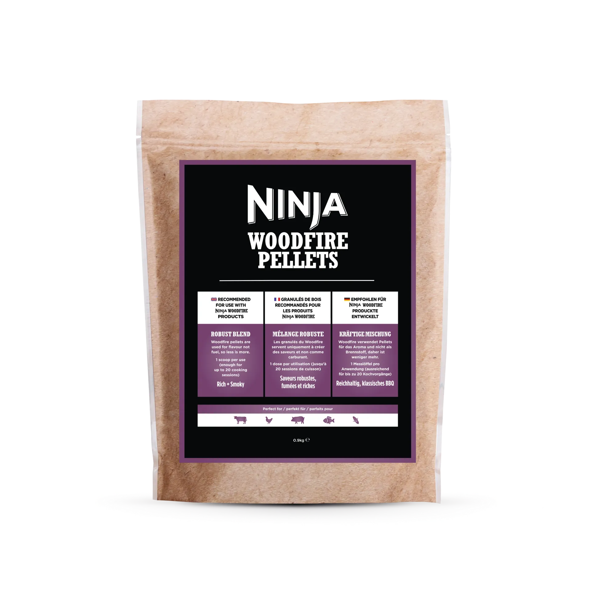 [XSKOGRBPLT2EU] Ninja Woodfire granulės XSKOGRBPLT2EU