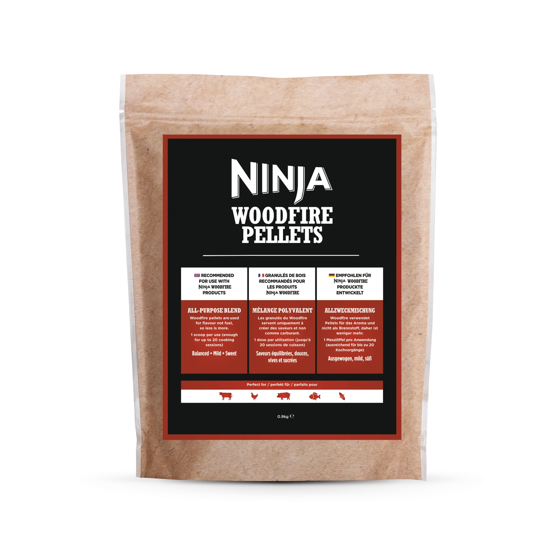[XSKOGAPLT2EU] Ninja Woodfire granulės XSKOGAPLT2EU