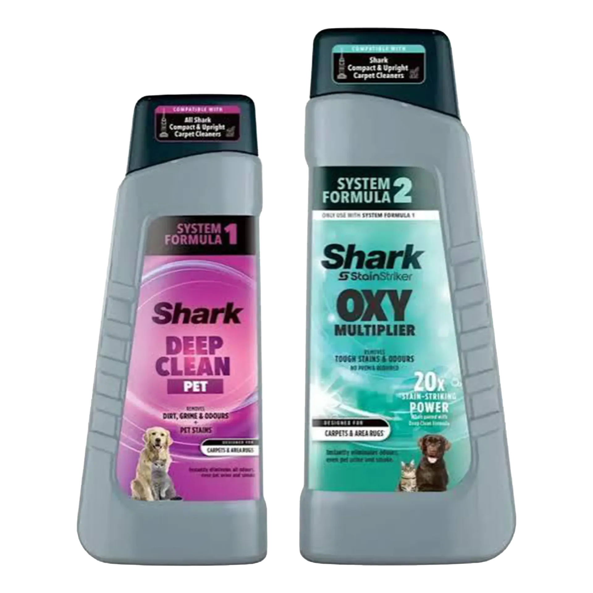 [XSKCMBND250EUT] Shark StainStriker valymo priemonių rinkinys augintinių paliktiems nešvarumams valyti XSKCMBND250EUT